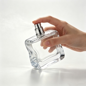 Wholesale US Stock Warehouse 100ml Square Luxury Designer Perfume Bottle EDP EDT Lasts 12h <b>Spray</b> Screw Cap Stainless Glass - Product Image 3