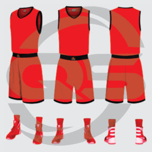 Ensemble d'uniformes de basketball réversibles pour hommes grandes tailles, à porter des deux côtés, maillot de sport et short en mesh, respirant et à séchage rapide pour l'été - Product Image 5