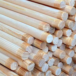 Palos de Escoba de Madera Resistentes, Venta al por Mayor, Palo de Escoba de Madera Natural con Tornillo Italiano, Exportación de Fábrica de Vietnam - Product Image 5