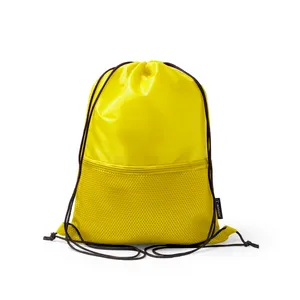 Zaini sportivi con coulisse Tizzle in RPET: Borsa promozionale sostenibile per gadget - Product Image 4
