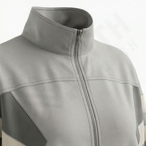 ชุดวอร์มผู้หญิงผ้าฝ้ายเนื้อดีคุณภาพสูง สไตล์วินเทจ ระบายอากาศได้ดี น้ำหนักปานกลาง แบบ 2 ชิ้น ไซส์พลัส เสื้อฮู้ดดี้และกางเกงจ็อกเกอร์ - Product Image 4