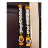 Élégant porte-bougie chauffe-plat en tissu, artisanat Art Déco, décoration murale de luxe au design unique pour Diwali, anniversaires, mariages et événements festifs
