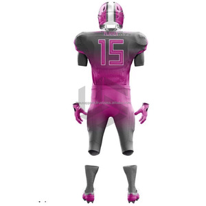 Custom Digital Print Breathable Men's American Football Uniform Shirts Short Sleeve Anti-Bacterial <b>Plus</b> <b>Size</b> 100% Polyester - Product Image 6