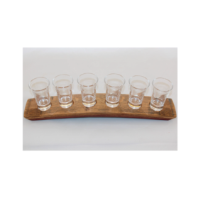 Đơn giản sáng tạo gỗ Rượu Thủy Tinh hiển thị giá Rượu Thủy Tinh Giữ chai với bảng đen và sử dụng thủ công - Product Image 3