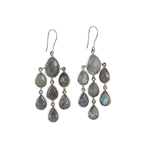 Joyería fina, gemas de amatista de Plata de Ley 925, conjunto de bisel colgante de gota de piedra, pendientes para mujer, joyería - Product Image 2