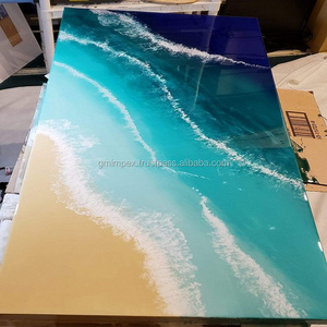 <strong>Waterfall</strong> River Coffee <strong>Table</strong> Pterocarpus Erinaceus Poir. Live Edge <strong>Epoxy</strong> <strong>Resin</strong> Wood Coffee <strong>Table</strong> by gm Impex - Product Image 6