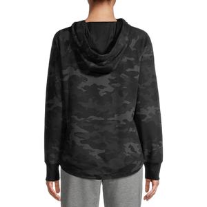 Sudadera con capucha personalizable de gran tamaño para hombre, jersey con patrón sólido, ropa de calle de invierno de lana, logotipo personalizado en blanco - Product Image 4