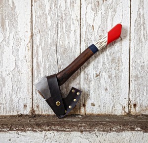 Hacha vikinga de acero al carbono hecha a mano con mango de madera, grado industrial personalizado para padres, padrinos de boda, marido - Product Image 5