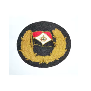 Hand Made Bullion Wire Embroidered Wings <b>Badges</b> OEM High Quality Wings Embroidery <b>Badges</b> Manufacture Bullion Wire <b>Badges</b> - Product Image 4