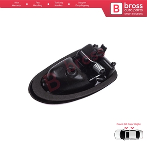 BDP1528-2มือจับประตูสีดำด้านในขวาแบบก้านสำหรับ CLIO 2 Scenic Megane 1 trafic Master 2 mascott Logan 1 movano & vivaro - Product Image 2