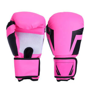 Gants de boxe en cuir PU robustes personnalisés par les fabricants, gants de sport pour l'entraînement à la boxe - Product Image 5
