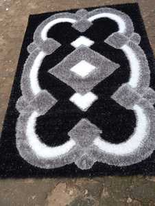 Đẹp Lớn Xù Xì Len Thảm Độc Đáo Hình Bầu Dục Mới Loại Cầu Nguyện Phòng Thảm Chất Lượng Cao nhất Có Thể Giặt Goldenteen Khu Vực Thảm Bộ - Product Image 3