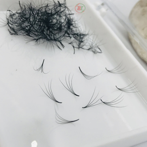 ขนตาสำหรับต่อขนตาจากขนตาแคชเมียร์แบบพัดสำเร็จรูปจากเวียดนามอุปกรณ์ต่อขนตาแบบหลวม - Product Image 6