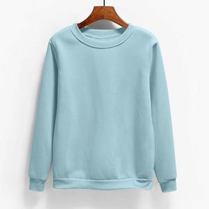 Sudadera de Manga Larga para Mujer, Otoño Invierno, Forro Polar, Bordado 3D en la Parte Delantera, 100% Algodón, Secado Rápido, Transpirable, Talla Grande - Product Image 4