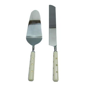 ชุดมีดหั่นเค้กสแตนเลสสำหรับงานแต่งงานงานปาร์ตี้งานแต่งงานมีดตัดเค้กพิซซ่าสำหรับบ้านโรงแรมร้านอาหาร - Product Image 4