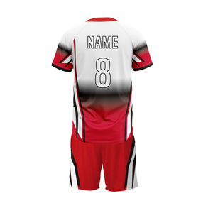 Ensemble de vêtements de sport Rugby personnalisés Maillot respirant col en V Options longues et courtes Chemises imprimées par sublimation brodées - Product Image 3
