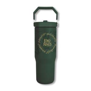 Classic 30oz Lord Rings Tumbler Handle <b>Straw</b> 0.85L Vacuum Stainless Steel <b>Flask</b> for Travel Cold Thermal Insulation Performance - Product Image 1