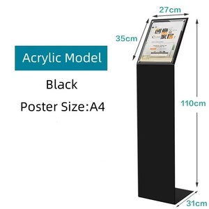 Black and White Color Metal <strong>Display</strong> <strong>Stands</strong> with Acrylic Holder <strong>for</strong> Car 4S Stores and Malls <strong>Exhibition</strong> Rack <strong>for</strong> Retail Promotion