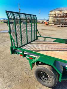 Remolque Utilitario Basculante de 6000 Lbs GVWR con Plataforma para Vehículos 8x5/10x6/12x6, Eje Doble/Tándem, Remolque de Carga Pesada para Transporte, EE. UU. - Product Image 4