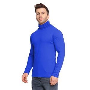 Camisetas de hombre de talla grande personalizables de alta calidad, diseño cómodo de cuello largo, Jersey transpirable de tela, suéter de invierno - Product Image 1
