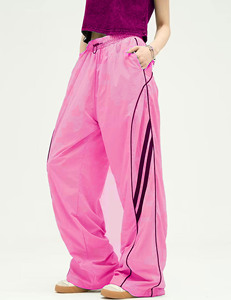 Pantalones Cargo Holgados de Poliéster para Mujer, con Bolsillos Profundos y Cómodos, para Gimnasio y Running, Ajuste Delgado, Color Personalizado - Product Image 6
