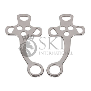 Meilleure qualité en acier inoxydable Hackamore longue tige fabrication Offre Spéciale équitation sans mors Western OEM ODM produits équestres - Product Image 1