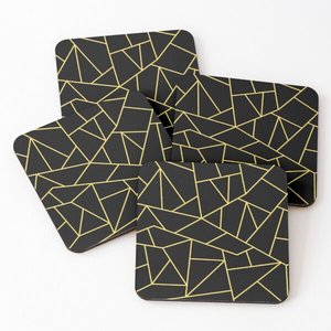 Posavasos decorativos impresos de fábrica, posavasos de Acacia con soporte, posavasos personalizados para beber té, forma y tamaño en Star Crafts India - Product Image 1