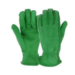 2025 guantes de conductor de cuero suave y transpirable para todas las condiciones climáticas Transferencia de Calor guantes de cuero de Mejor Producción para hombres - Product Image 4