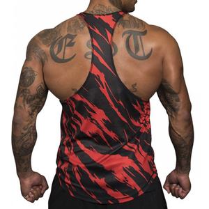 Camiseta sin mangas de gimnasio con estampado de logotipo personalizado 2025, camiseta sin mangas cómoda transpirable de talla grande, alta calidad de Pakistán - Product Image 5