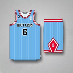 เสื้อบาสเก็ตบอลผ้าโพลีเอสเตอร์ระบายอากาศสำหรับผู้ชายเสื้อบาสเก็ตบอลพิมพ์ซับลิเมชันออกแบบได้ตามต้องการ - Product Image 4