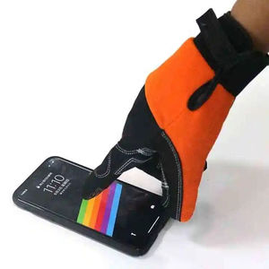 Gants de sécurité pour mécaniciens résistants aux coupures, gants résistants aux chocs antivibrations, gants de mécanicien en cuir avec OEM - Product Image 4