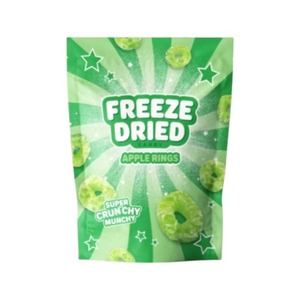 "Anneaux de pommes lyophilisés de la meilleure qualité 55g | Collation de fruits sains de vente chaude | Prix d'usine en gros | Friandise croustillante et délicieuse" - Product Image 2