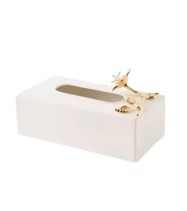 Superbe qualité exquise décoration de table de mariage nouvelle boîte en métal Design porte-serviettes pour les fêtes et mariages tables amélioration de l'utilisation - Product Image 1