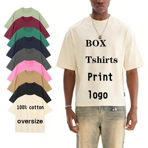 T-shirt Homme Personnalisé 2026 en Coton Uni, Style Décontracté, Grammage Lourd 300g, Qualité Supérieure, Coupe Oversize Épaules Tombantes - Product Image 1