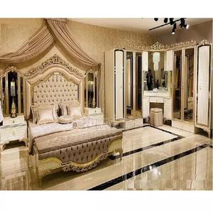 Modern Designer Handmade Teak Wood Customized Size Master <b>Bedroom</b> <b>Furniture</b> with Storage and Foldable Features DST Exports - Product Image 1