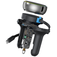 Chargeur de voiture Proove Hammer 81W avec câble USB-C rétractable