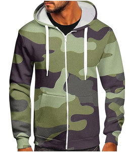 Ropa deportiva profesional Sudaderas con cremallera de sublimación transpirable Precio al por mayor Sudaderas con capucha personalizadas con estampado completo por encargo - Product Image 4