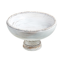 Ensemble de bols perlés en bois de manguier sans danger pour les aliments grand bol à fruits en bois personnalisé pour centre de table salade bols de plat décoratifs et de service