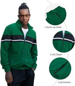 Unisex Hooded Casual Solid Tracksuit for Fitness Gym Sports Running Set Sportswear <b>Jogger</b> 100% Cotton Side Pockets - Product Image 6