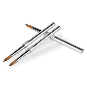 Özel Logo %100 Kolinsky Akrilik Tırnak Fırçası 2 4 6 8 10 12 14 16 18 Manikür Salonu Kolinsky Akrilik Tırnak Fırçası - Product Image 4