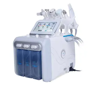 Máquina de Dermoabrasão Hydra 6 em 1 Máquina Facial H202 Máquina de Dermoabrasão de Água Hydra