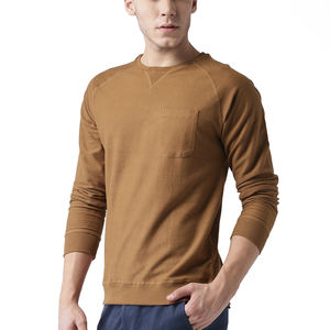 Sweat-shirt unisexe 100% coton de haute qualité avec logo personnalisé pull à col rond pour hommes pour l'hiver - Product Image 3