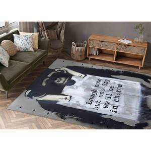 Alfombra con Diseño de Mono de Banksy: Alfombra Antideslizante, Alfombra Suave de Tela No Tejida - Product Image 3