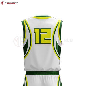 Uniformes de baloncesto de alta calidad, diseño personalizado, uniformes de baloncesto de poliéster 100%, gran oferta, uniformes de baloncesto cómodos - Product Image 5