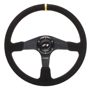Volante deportivo Defender 38 - Gamuza - Product Image 1