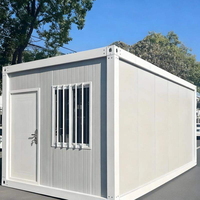 Maison conteneur en acier préfabriquée et détachable - Résistante au feu, montage facile, conception en kit pour usage résidentiel, bureautique et commercial
