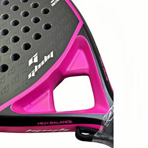 Padel Tennis Racket Carbon Fiber Hot Sale Trending Popular Style Beach Tennis Paddle <b>Racquet</b> 3K 12K 18K - Product Image 2