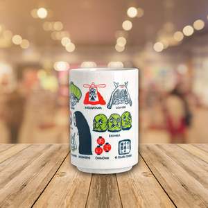 Taza de Cerámica de 400 ml de Studio Ghibli, Modelo Arubaya, Diseño de Spirited Away, Apta para Microondas, Estilo Occidental y Europeo para Café - Product Image 3