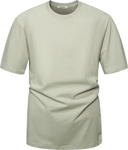 เสื้อยืดผู้ชายโลโก้สั่งทำ ผู้ผลิตขายส่ง ผ้าฝ้าย 100% ระบายอากาศได้ดี เป็นมิตรกับสิ่งแวดล้อม ป้องกันการเป็นขุย เสื้อผ้าลำลอง สั่งซื้อจำนวนมาก - Product Image 1