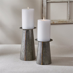 Nickel Plated <b>Tall</b> T Light Candle Holder Set of 3 Shiny Finished <b>Table</b> Centerpiece Luxury Handmade Candle Holder - Product Image 6